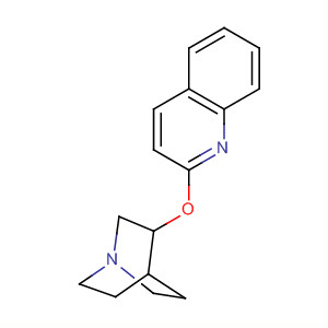 1-Azabicyclo[2.2.2]octane, 3-(2-quinolinyloxy)-