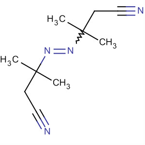 Butanenitrile, 3,3'-azobis[3-methyl- molecular structure