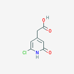 2-(2-chloro-6-oxo-1h-pyridin-4-yl)acetic Acid