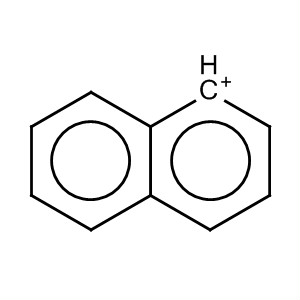Naphthalenylium molecular structure