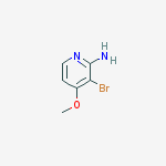 2-Amino-3-bromo-4-methoxypyridine molecular structure