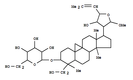 1H,19H-Cyclopropa[9,10]cyclopenta[a]phenanthrene,b-D-glucopyranoside deriv.