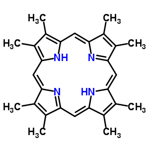 21H,23H-porphine, 2,3,7,8,12,13,17,18-octamethyl-
