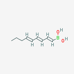 [(1e,3e,5e)-nona-1,3,5-trienyl]boronic Acid molecular structure