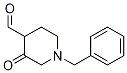 1-benzyl-3-oxopiperidine-4-carbaldehyde molecular structure