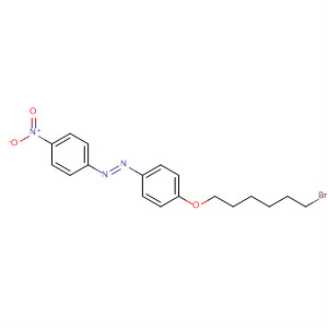 Diazene, [4-[(6-bromohexyl)oxy]phenyl](4-nitrophenyl)- molecular structure