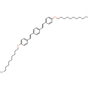 Benzene, 1,4-bis[(1E)-2-[4-(decyloxy)phenyl]ethenyl]-