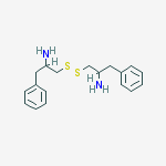 (2S,2'S)-3,3'-disulfanediylbis(1-phenylpropan-2-amine)