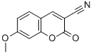 3-CYANO-7-METHOXYCOUMARIN molecular structure