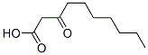 3-Ketocapric acid molecular structure