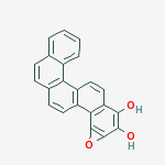 SYN-BENZO[C]CHRYSENE-9,10-DIOL-11,12-EPOXIDE molecular structure