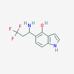 1H-Indole, 7-methyl-4-(phenylmethoxy)- molecular structure