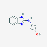 3-(1H-benzo[d]imidazol-2-ylamino)cyclobutanol
