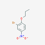 2-Bromo-4-nitro-1-propoxybenzene molecular structure