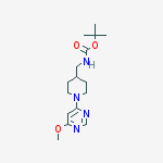[1-(6-Methoxy-pyriMidin-4-yl)-piperidin-4-ylMethyl]-carbaMic acid tert-butyl ester molecular structure