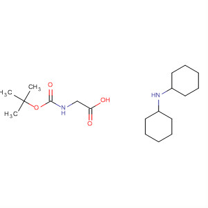 Glycine, N-[(1,1-dimethylethoxy)carbonyl]-, compd. withN-cyclohexylcyclohexanamine (1:1)
