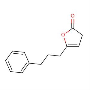 2(3H)-Furanone, dihydro-5-(3-phenylpropyl)-, (R)- molecular structure