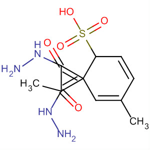 Benzenesulfonic acid, 4-methyl-,(1-methyl-1,2-ethanediylidene)dihydrazide molecular structure