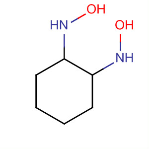 1,2-Cyclohexanediamine, N,N'-dihydroxy- molecular structure