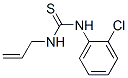 1-(2-Chlorophenyl)-3-allylthiourea molecular structure