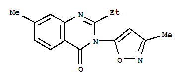 2-ethyl-7-methyl-3-(3-methyl-1,2-oxazol-5-yl)quinazolin-4(3H)-one
