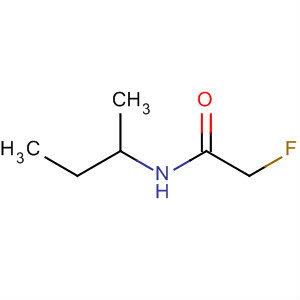 Acetamide, 2-fluoro-N-(1-methylpropyl)- molecular structure