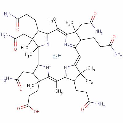cobyric acid molecular structure