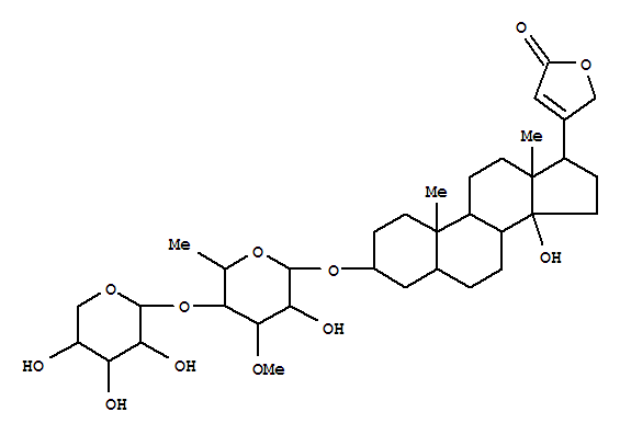 Oxystelmoside molecular structure