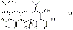 7-Ethylmethylamino Sancycline Hydrochloride molecular structure