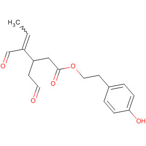 4-Hexenoic acid, 4-formyl-3-(2-oxoethyl)-, 2-(4-hydroxyphenyl)ethylester