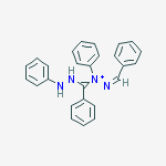 N,N''-diphenyl-N'-[(1Z)-phenylmethylidene]benzenecarbohydrazonohydrazide molecular structure