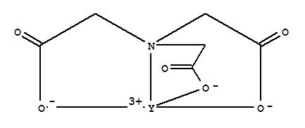 yttrium 2,2',2''-nitrilotriacetate molecular structure