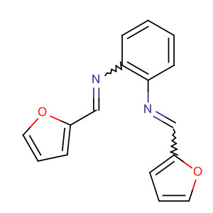 1,2-Benzenediamine, N,N'-bis(2-furanylmethylene)- molecular structure