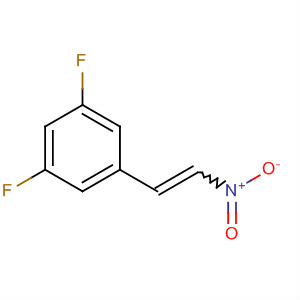 Benzene, 1,3-difluoro-5-(2-nitroethenyl)- molecular structure