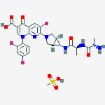 Alatrofloxacin mesylate [usan] molecular structure