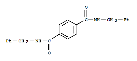 1,4-benzenedicarboxamide, N~1~,N~4~-bis(phenylmethyl)- molecular structure