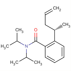 Benzamide, 2-[(1S)-1-methyl-3-butenyl]-N,N-bis(1-methylethyl)- molecular structure