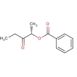 3-Pentanone, 2-(benzoyloxy)-, (2S)- molecular structure