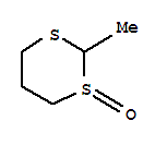 2-methyl-1,3-dithiane 1-oxide molecular structure