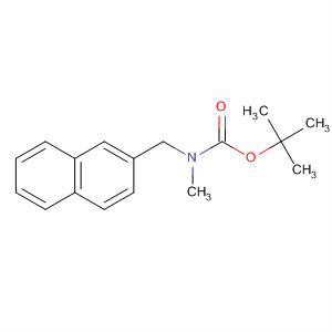 Carbamic acid, methyl(2-naphthalenylmethyl)-, 1,1-dimethylethyl ester molecular structure