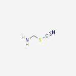 THIOCYANATOMETHANAMINE molecular structure