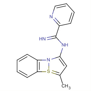 2-Pyridinecarboximidamide, N-(5-methyl-1,2-benzisothiazol-3-yl)- molecular structure