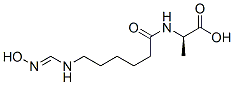 D-ALANINE,N-[6-[(HYDROXYIMINOMETHYL)AMINO]-1-OXOHEXYL]-