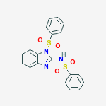 N-(1-(PHENYLSULFONYL)-1H-BENZO[D]IMIDAZOL-2-YL)-BENZENESULFONAMIDE