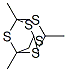 1,3,5,7-Tetramethyl-2,4,6,8,9-pentathiaadamantane molecular structure