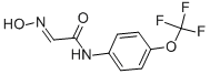 2-ISONITROSO-4-(TRIFLUOROMETHOXY)ACETANILIDE 97 molecular structure