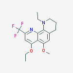 7-ethoxy-1-ethyl-6-methoxy-9-(trifluoromethyl)-1,2,3,4-tetrahydro-1,10-phenanthroline