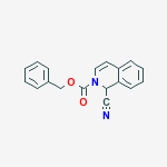 BENZYL 1-CYANO-1H-ISOQUINOLINE-2-CARBOXYLATE