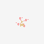 (~32~P)phosphate molecular structure