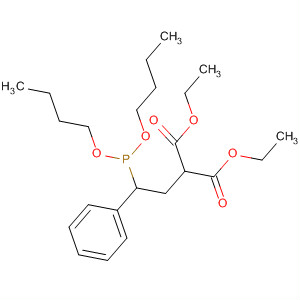 Propanedioic acid, [2-(dibutoxyphosphinyl)-2-phenylethyl]-, diethyl ester